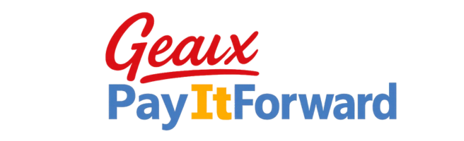 Geaux Pay It Forward Logo